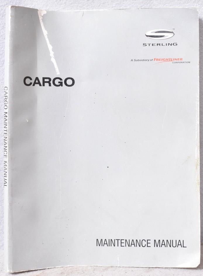 Sterling Cargo Maintenance Manual January 2000