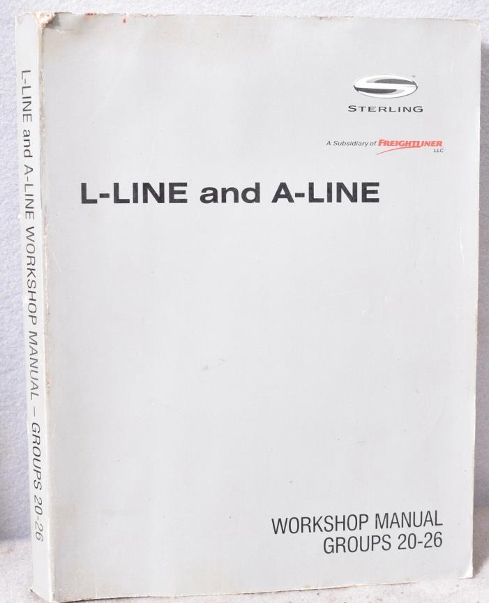 Sterling L-Line & A-line Workshop Manual Groups 20-26