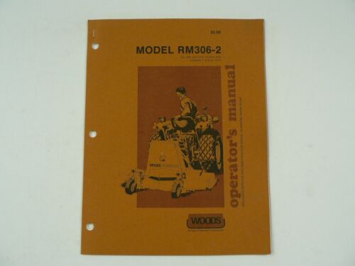 Woods Model M4-2 Operators Manual Service Information Rotary Mower