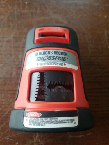 Black & Decker BDL310S Projected Crossfire Auto Level Laser NO WALL MOUNT
