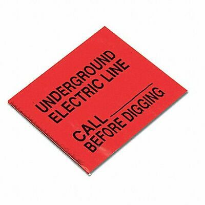 Presco Products Co Red Marking Flag, 4