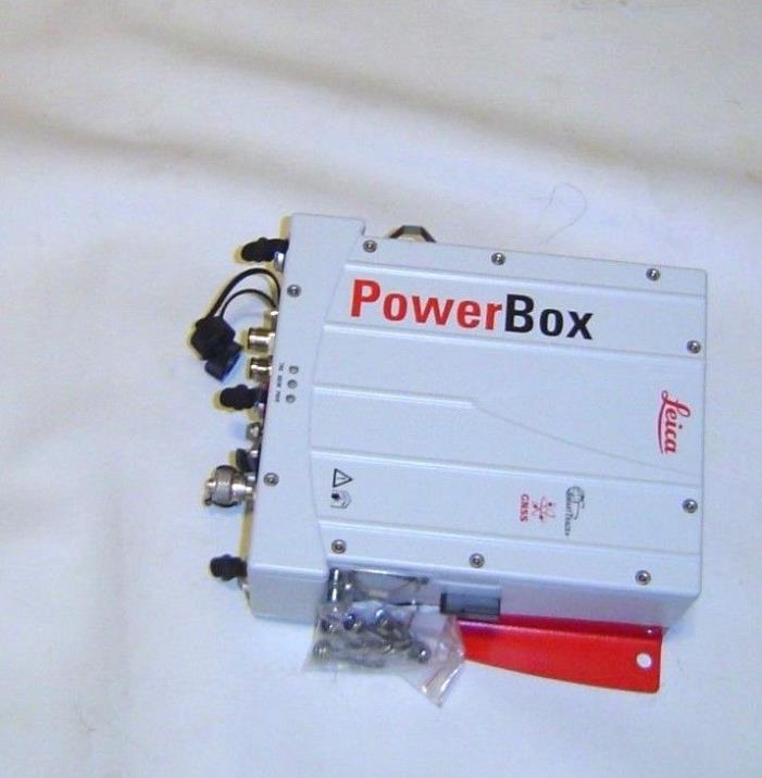 Leica PowerBox MNS1250 GG GNSS Receiver w/30ft ant cable