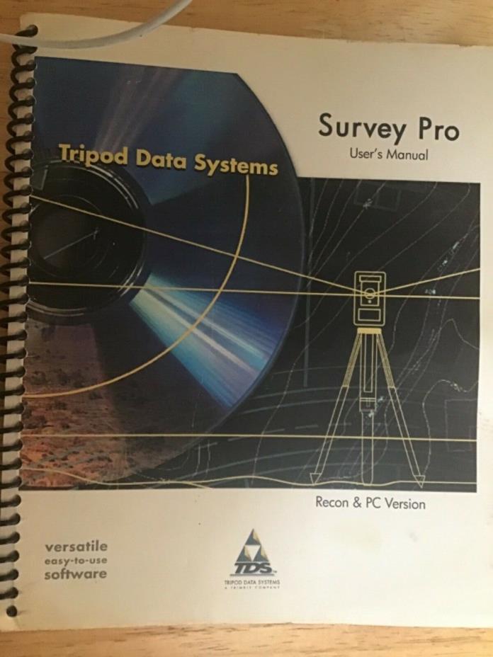 TDS Survey Pro Users Manual