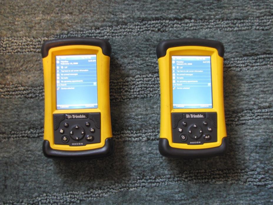 Trimble Recon Data Collectors- Tested and Functional