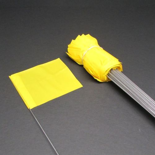 400 Survey & Construction Marking FLAGS - YELLOW