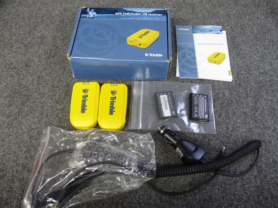 Two Trimble GPS Pathfinder XB receivers GIS,Bluetooth