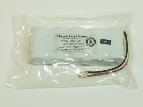 Topcon BDC-11 Replacement Battery Cells, 6v 1800 mAh NiCd, Rechargeable Cells