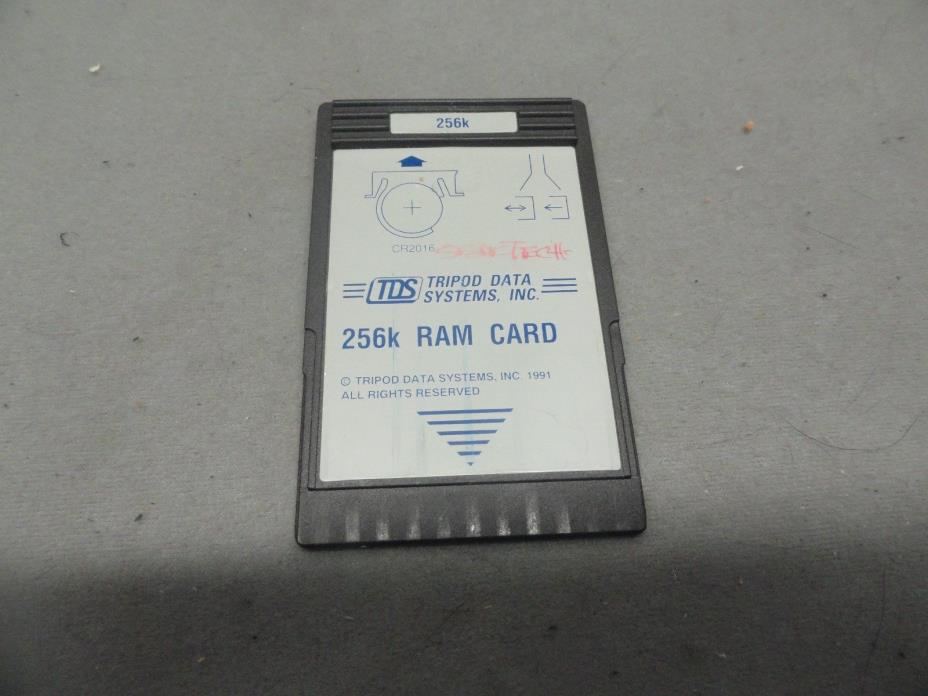 TDS 256K RAM Card for HP 48GX Calculator