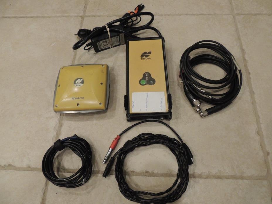Topcon Legacy-E and Topcon PG-A1 Antenna w/Power supply and cables