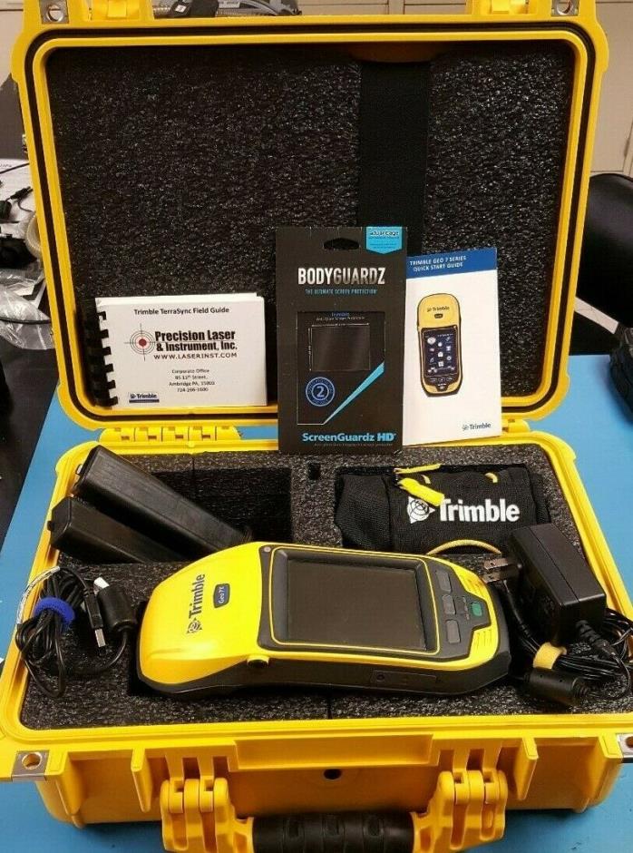 Trimble GEO7X Handheld GNSS w/ TerraSync Bluetooth Floodlight NMEA H-Star