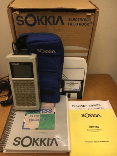 Sokkia SDR33 Data Collector Expert 3300-CNDHRPE-017 Works atb