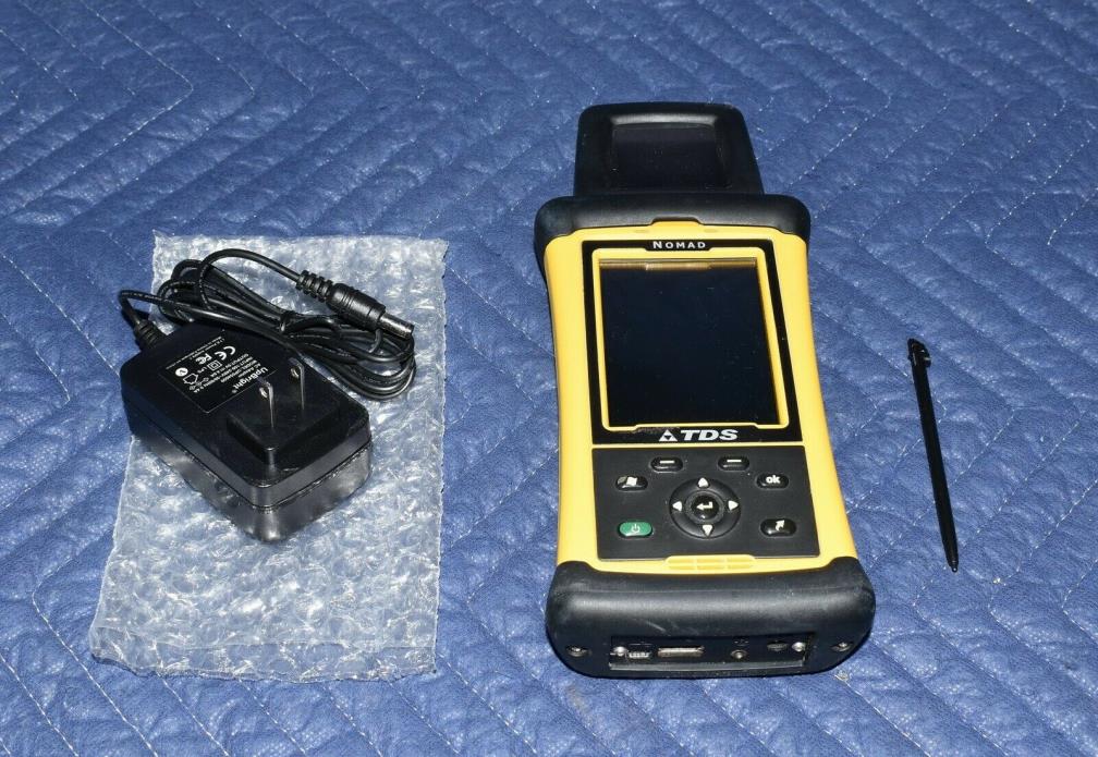 TDS NOMAD DATA COLLECTOR w/ Carlson SURVCE 6.01, TotalStation, GNSS, and Robotic