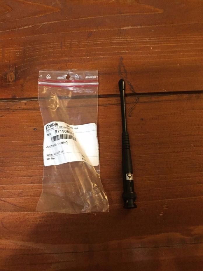 TRIMBLE ANTENNA 1/4 BNC FOR TRIMBLE ROBOTIC TOTAL STATION  SURVEYING