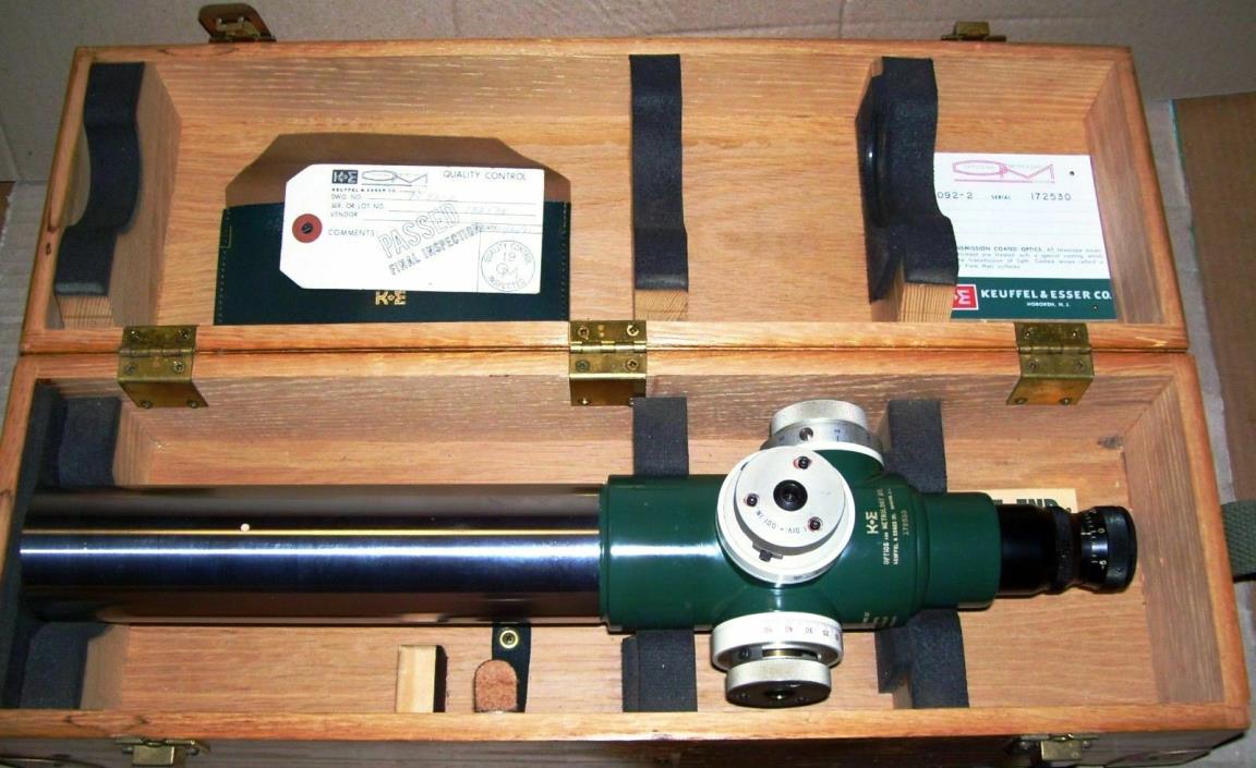 Keuffel and Esser alignment scope 9092 (71-