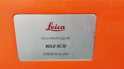 Leica Heerbrugg AG WILD RC30 PTW30 Drive Unit No 5231 w/ Hard Case Storage