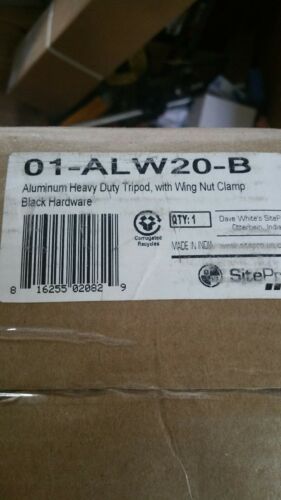 New SitePro 01-ALW20-B Aluminium Tripod