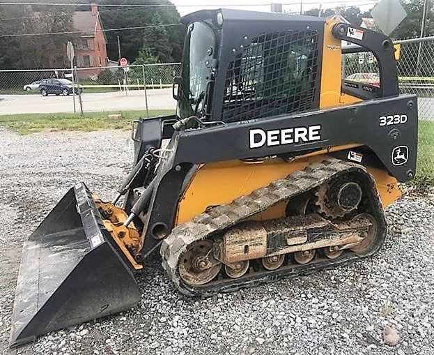 GENUINE JOHN DEERE 2012 323D TRACKED SKIDSTEER / LOADER 1510 HOURS