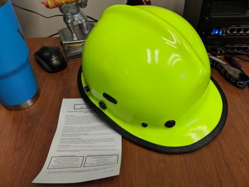 Pacific Helmets R5S Rescue/Industrial Safety Helmet Hard Hat - READ LISTING