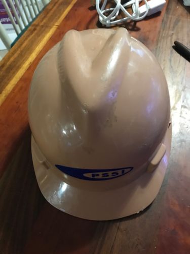 MSA V-Gard hard hat helmet used condition Medium