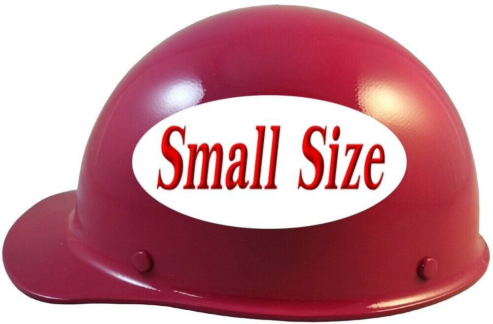 MSA Skullgard (SMALL SHELL) Cap Style Hard Hat - Ratchet Suspension - Raspberry