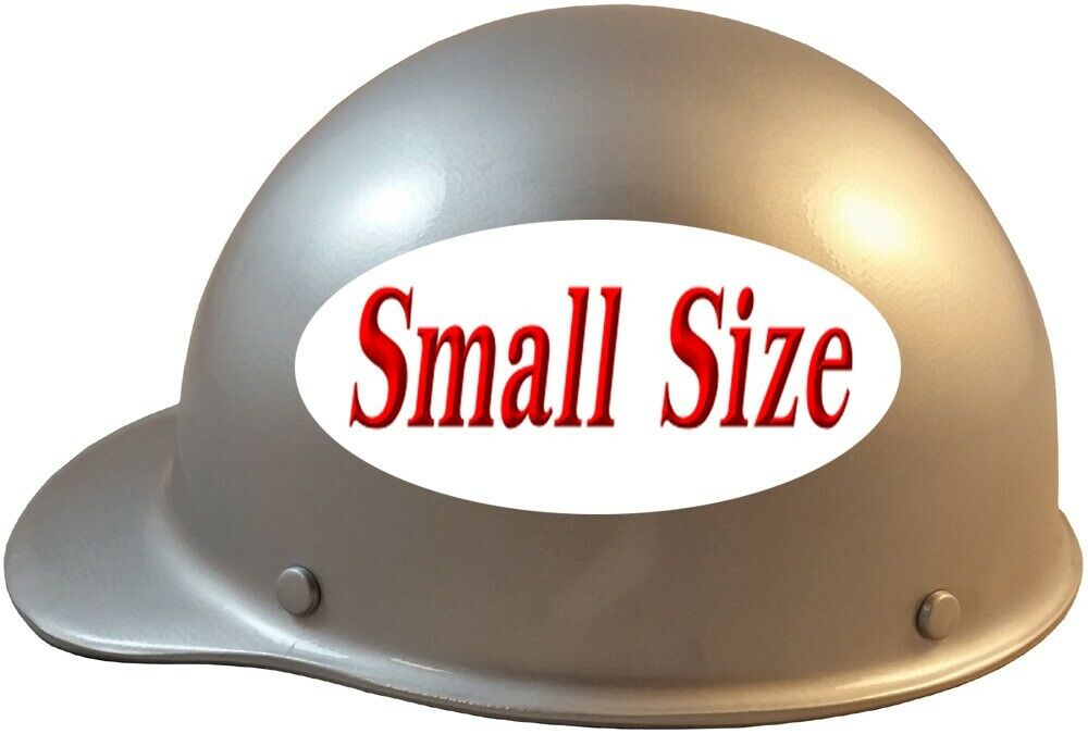 MSA Skullgard (SMALL SHELL) Cap Style Hard Hat with Ratchet Suspension - Silver