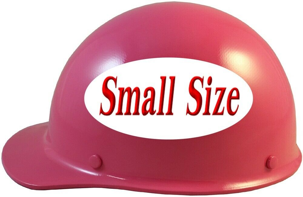 MSA Skullgard SMALL SHELL Cap Style Hard Hat with Ratchet Suspension - Hot Pink