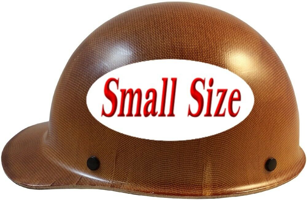 MSA Skullgard SMALL SHELL Cap Style Hard Hat with Ratchet Suspension Natural Tan