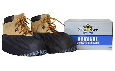 ShuBee Original Shoe Covers, Black, Dispenser Box