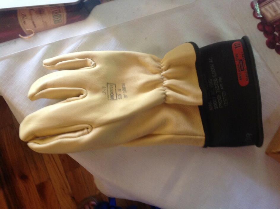 North Lineman's Gloves, Class 0, Size 9 or 10