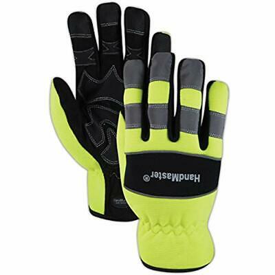 Magid Glove & Safety MECH106XL HandMaster High-Visibility Mechanics Gloves,