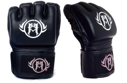 MMAchines Of War MMA Fight Gloves Leather And Synthetic Leather Size SMALL