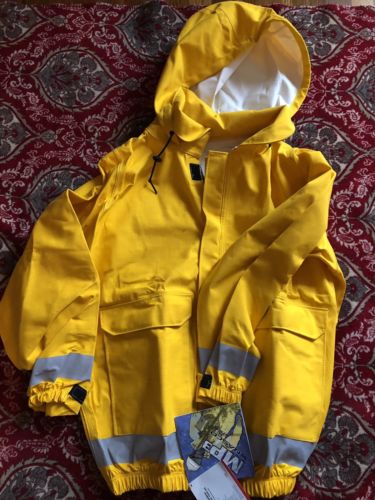 NWT NASCO MP3 3503JY Fire Arc Resistant Reflector Safety Jacket Sz M (MFR $681)