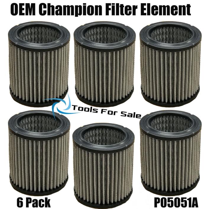 Champion Air Filter - Element - P05051A - (6 PACK) Washable