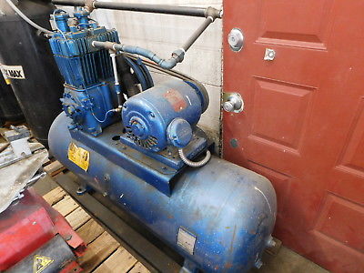 Quincy Model 325 Air Compressor with Lincoln 5HP Motor Tank needs repaired