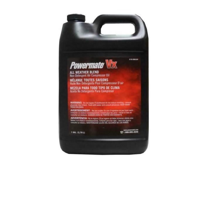 1-Gal. All Weather Air Compressor Oil Fluid Cleaner pump life