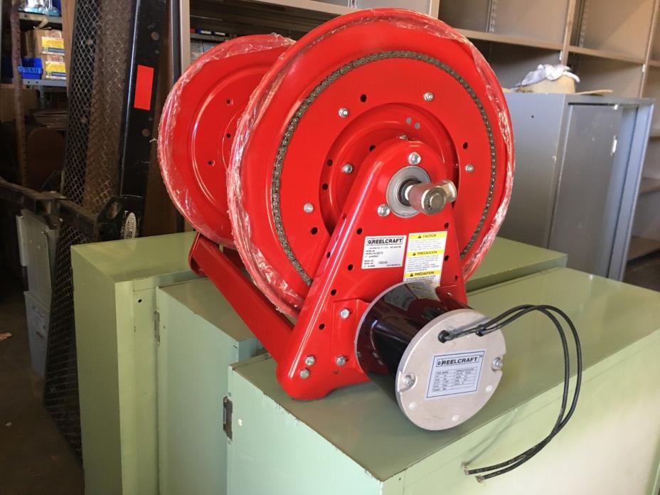 Reelcraft Electric Motor Driven Hose Reel 38EE76 #1320