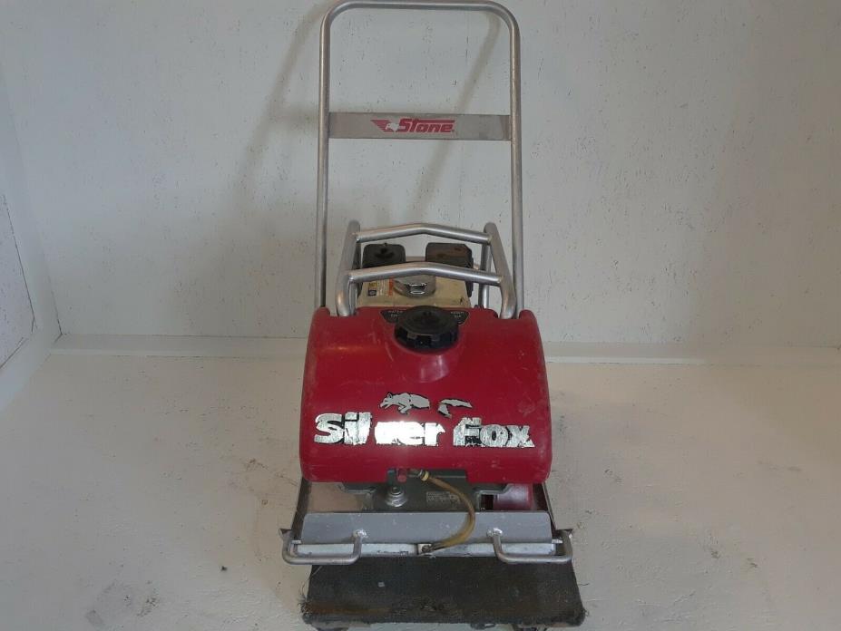 PLATE COMPACTOR Silver Fox Honda power runs great soil/gravel/paver compaction