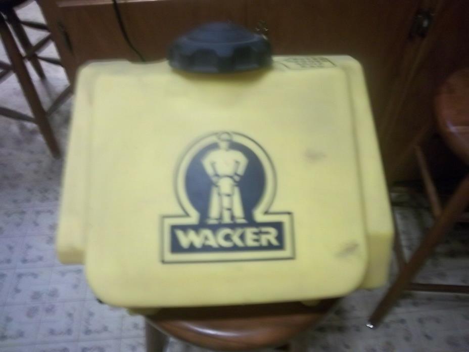 WACKER NEUSON WATER TANK NOS HAND WRITTEN PART # 8080591N.F NOT SURE OF MODEL