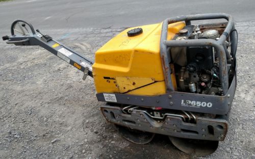 2012 ATLAS COPCO LP6500 PAVEMENT 1 TON roller vibratory compactor HATZ DIESEL