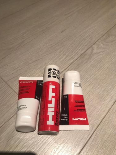 2 Hilti Chuck Grease 203086 Rotary Hammer Drills Bits 50 ml / 1 Spray lubricant