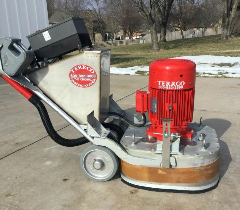 Terrco Model 3100 Concrete Floor Grinder / Polisher