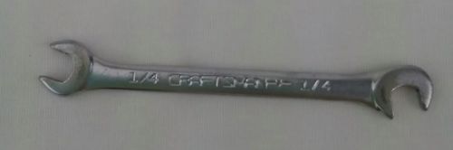 Craftsman Small Offset Open End Angle 1/4 ignition wrench