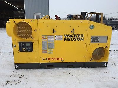 2015 Wacker Neuson HI1000 LPG or Natural Gas Indirect Fire Heater 1 000 000BTU