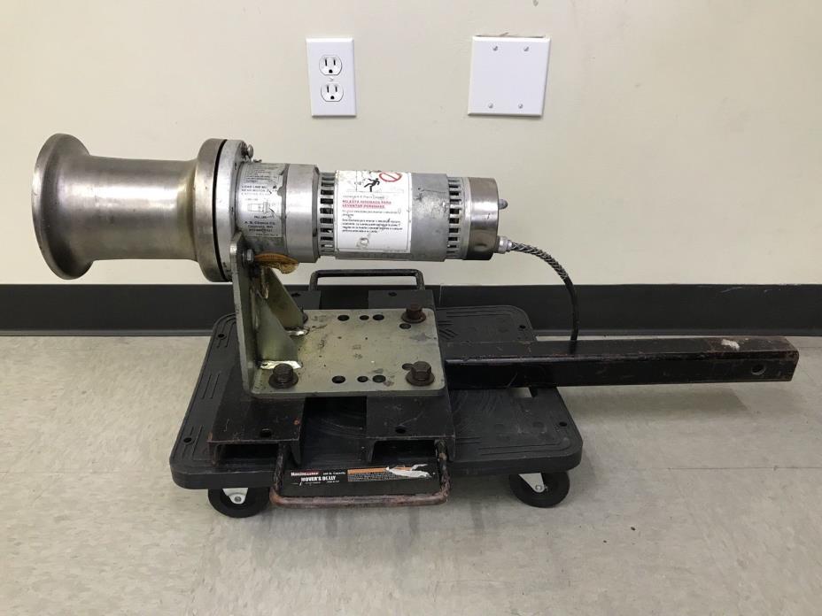 A.B. Chance C308-1170 1000 lb Electric Capstan Hoist with Hitch Mount #23767000