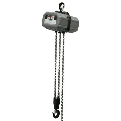 JET 131000 1SS-3C-10, 1-Ton Electric Chain Hoist 3-Phase 10' Lift