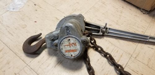 Coffing MA-30  1-1/2 Ton 5' NO SAFTY LATCH Lever Hoist, Come Along, Aluminum