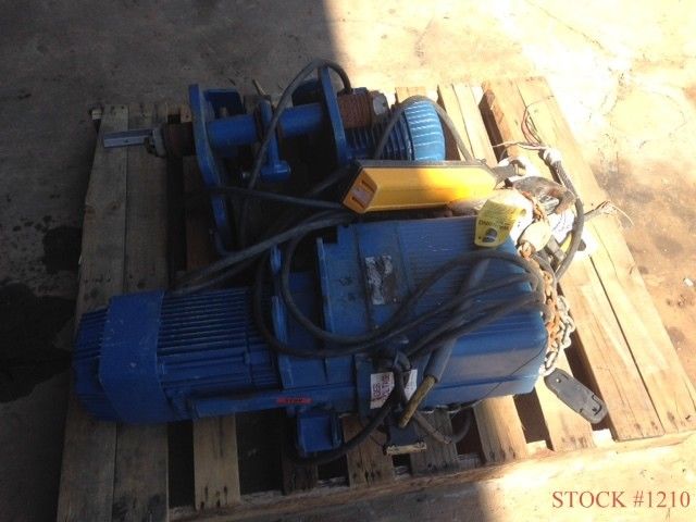 Demag Hoist 3.2 TON DKUN16-1600K V1 F4 16 FPM