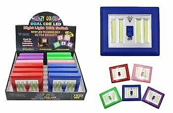 Diamond Visions 08-1824 Dual COB LED Crazy Colors Portable Light Switch (1...