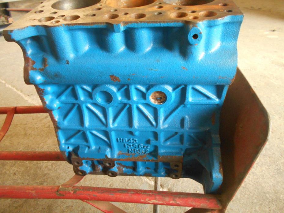 FORD / NEW HOLLAND 1710 ENGINE BARE BLOCK 3 CYLINDER /// H843, 1396cc, N852