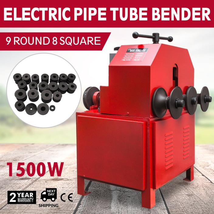Electric Pipe Tube Bender 9 Round 8 Square Carbon Steel 9.57 Current Tube Bender